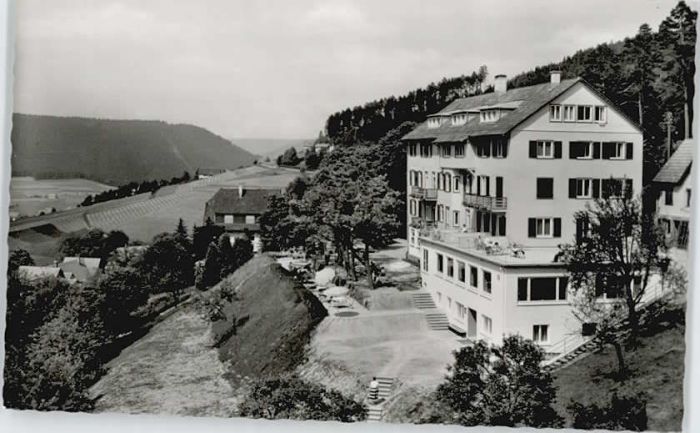 Baiersbronn Schwarzwald Baiersbronn Erholungsheim Schönblick