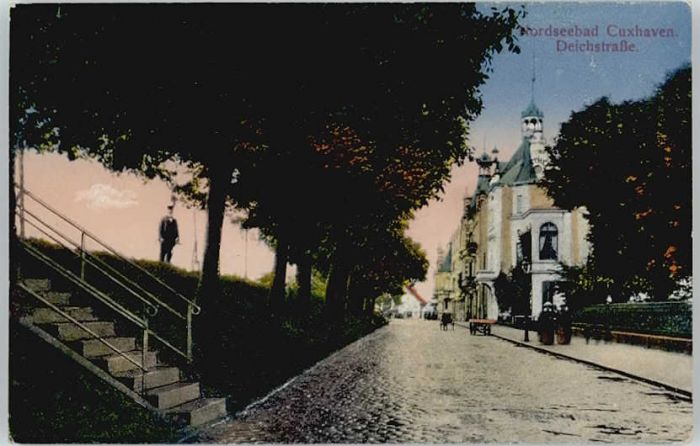 Cuxhaven Nordseebad Cuxhaven Deichstrasse
