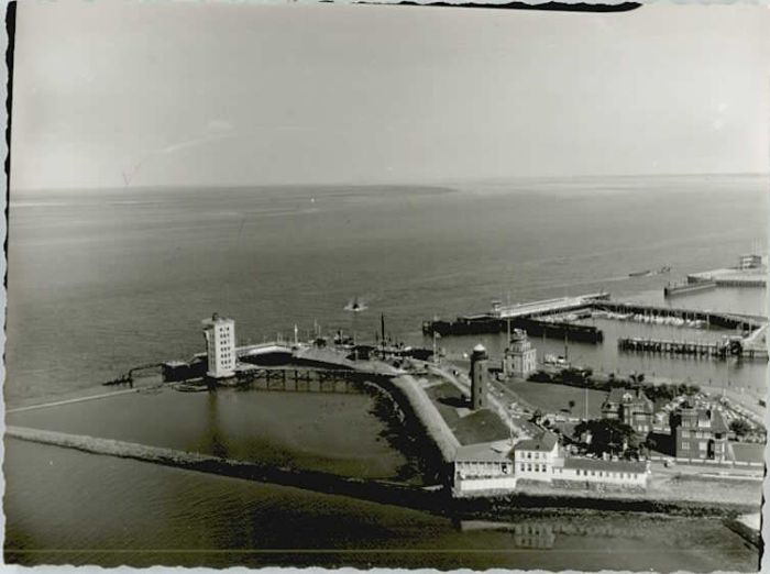 Cuxhaven Nordseebad Cuxhaven Fliegeraufnahme