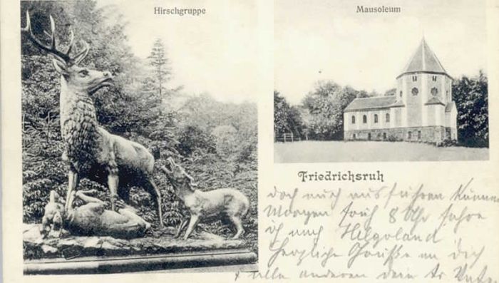 Friedrichsruh Aumuehle Friedrichsruh Hamburg Hirschgruppe Maus