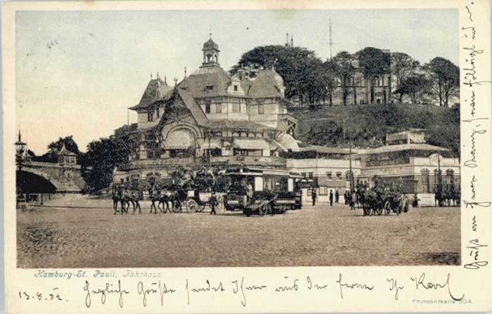 Hamburg St Pauli Fahrhaus