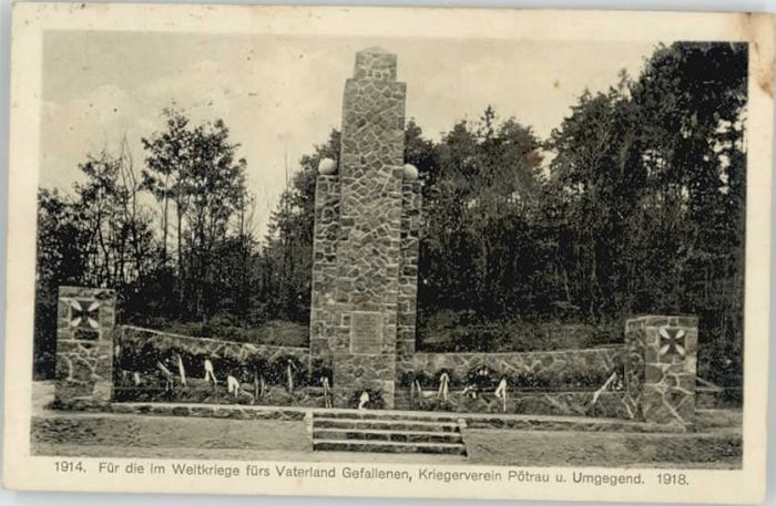 Buechen Lauenburg Pötrau Lauenburg Kriegerdenkmal