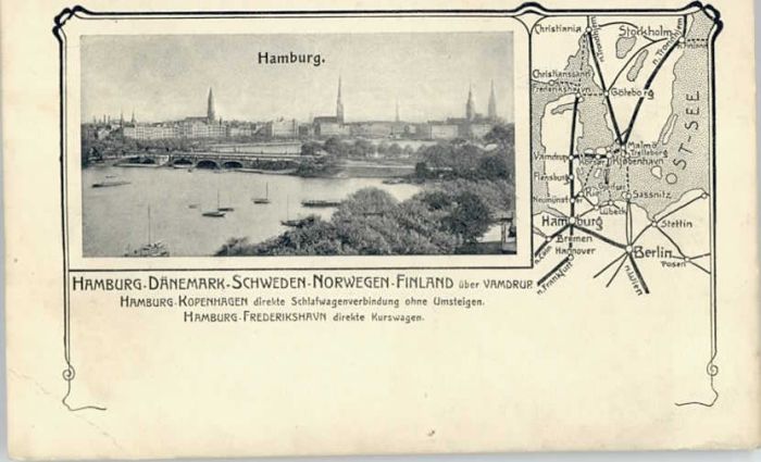 Hamburg Eisenbahnstrecke