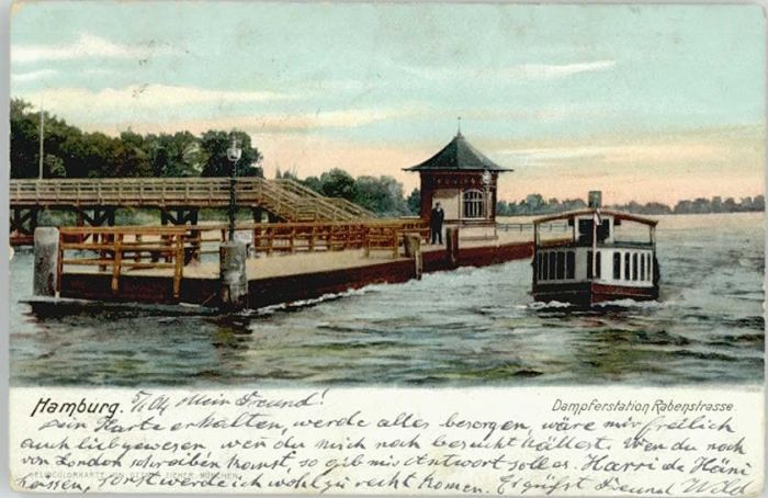 Hamburg Dampferstation Rabenstrasse