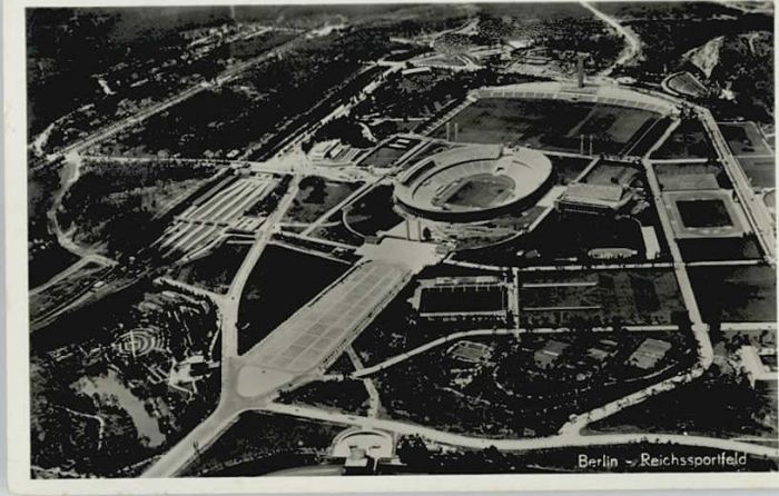 BERLIN  CITY Fliegeraufnahme Reichssportfeld Olympia Stadion