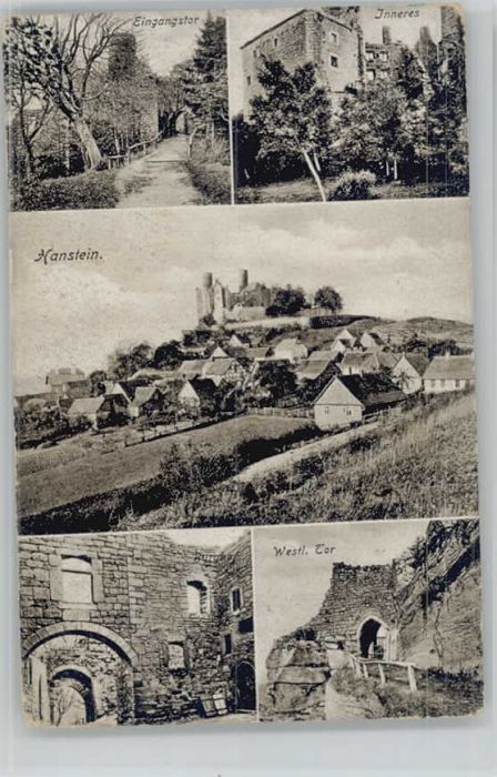 Werleshausen Burg Hanstein