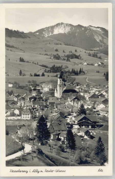 Nesselwang Allgaeu Bayern Reuter Wanne