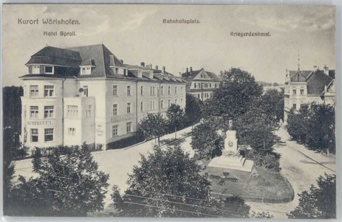 Bad Woerishofen otel Sproll Kriegerdenkmal