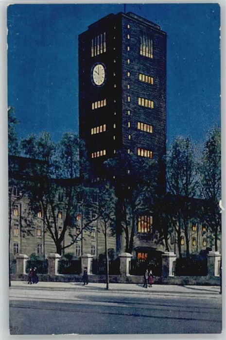 Stuttgart Künstlerkarte Bahnhofsturm