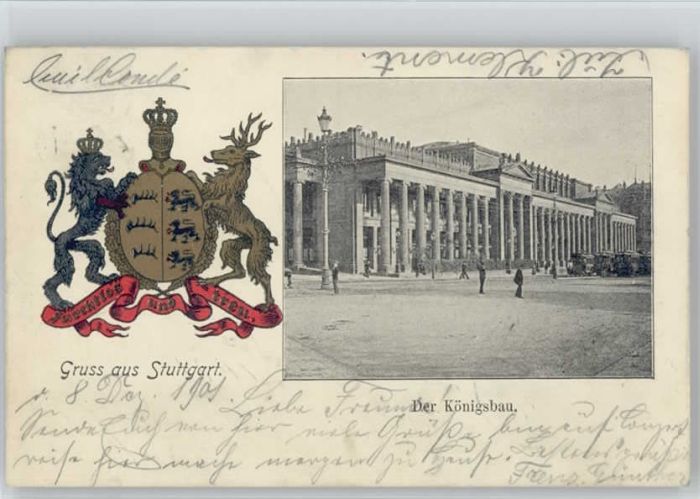 Stuttgart Königsbau Wappen