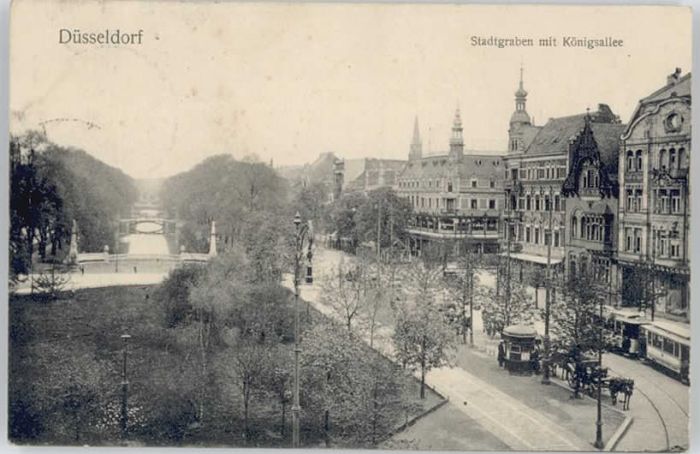 Duesseldorf tadtgraben Königsallee x