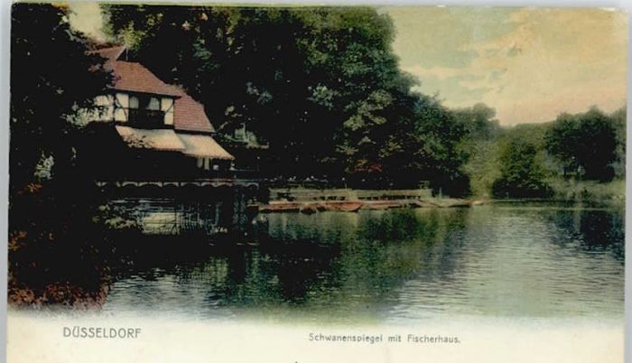 Duesseldorf chwanenspiegel Fischerhaus