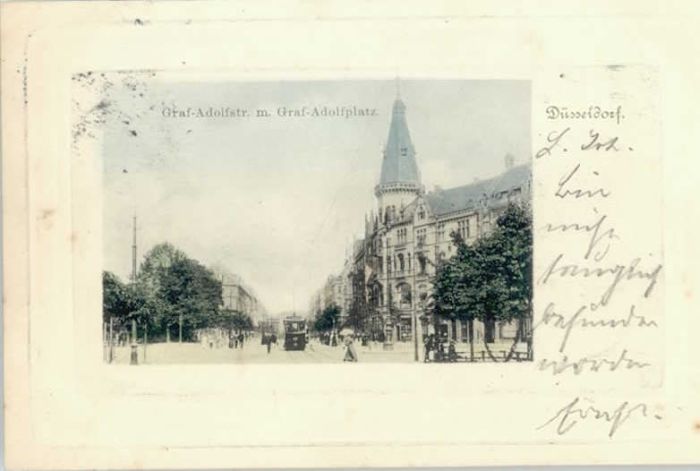 Duesseldorf raf Adolfstrasse