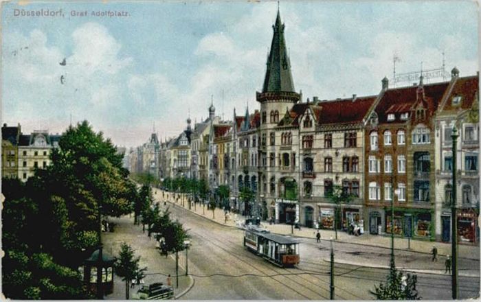 Duesseldorf raf Adolfplatz