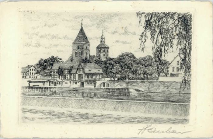 Hameln Weser Hameln Künstlerkarte