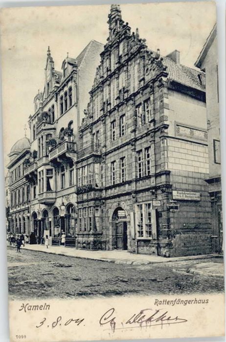 Hameln Weser Hameln Rattenfängerhaus