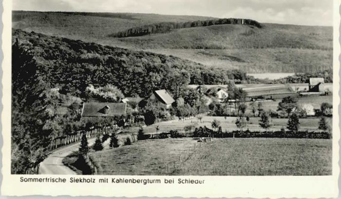 Siekholz Kahlenbergturm