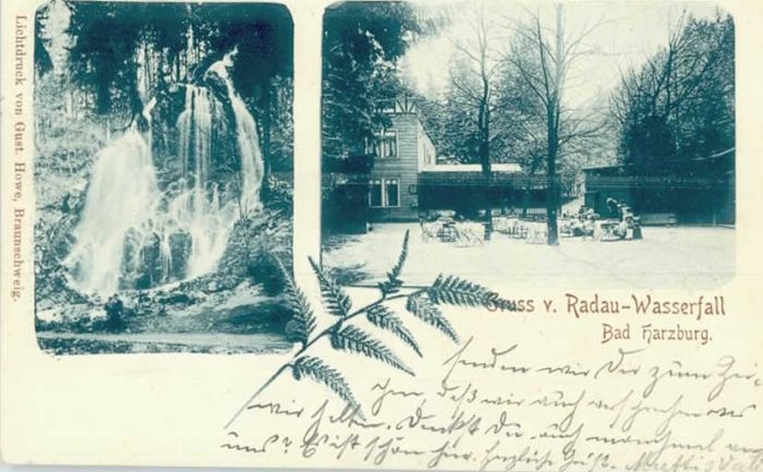 Bad Harzburg Radau Wasserfall