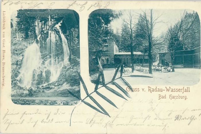 Bad Harzburg Radau Wasserfall