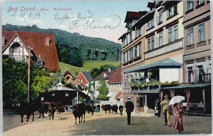 Bad Grund Harz Marktplatz