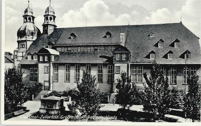 Clausthal-Zellerfeld Goslar Niedersachsen Holz Kirche