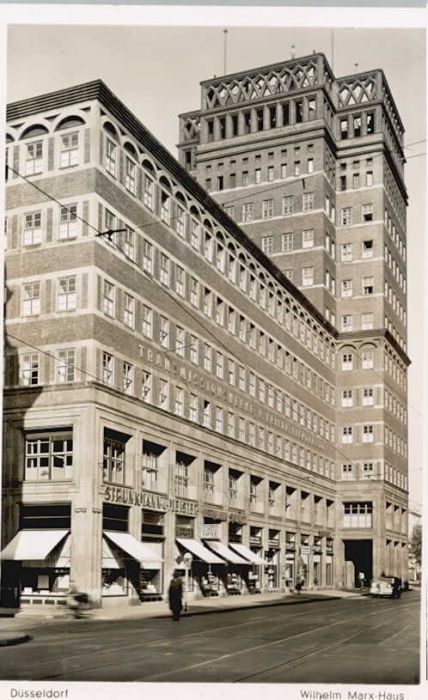 DuessELDORF  CITY ilhelm Marx Haus