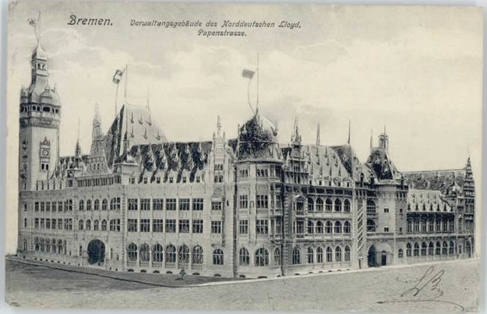 Bremen Papenstrasse Verwaltungsgebäude