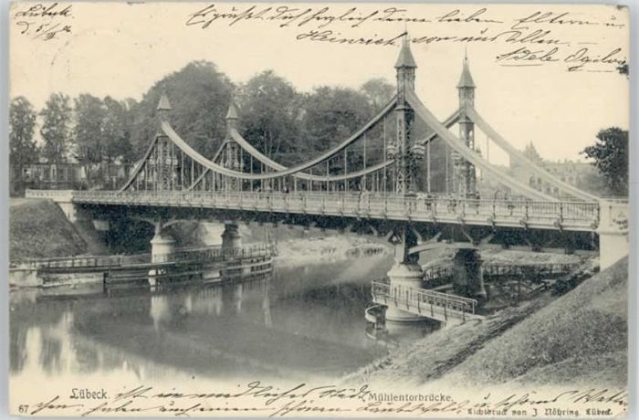 Luebeck ühlentorbrücke x