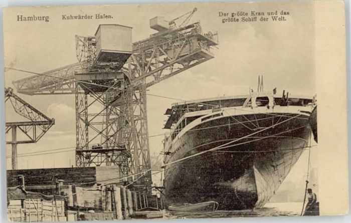 Hamburg Kuhwärder Hafen