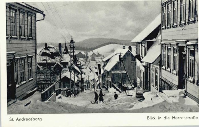 St Andreasberg Harz St Andreasberg Herrenstrasse