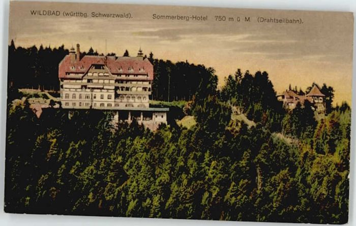 Bad Wildbad Sommerberg Hotel