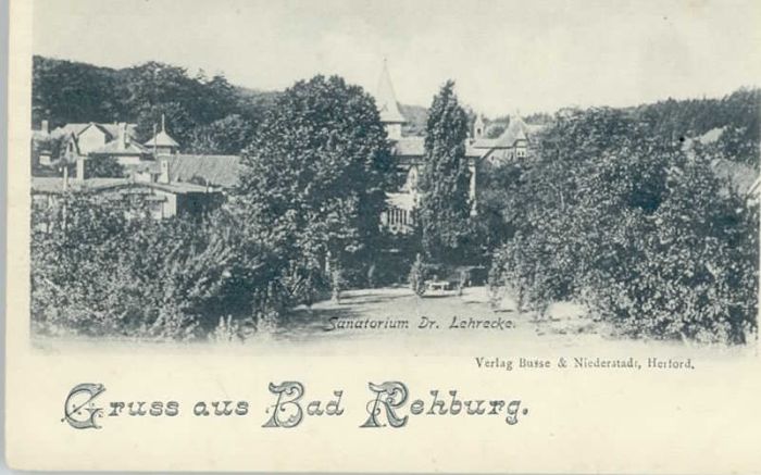 Bad Rehburg Sanatorium Dr. Lehrecke