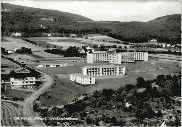 Rinteln Weser Niedersachsen Fliegeraufnahme