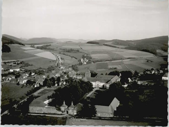 Grafschaft Sauerland Fliegeraufnahme