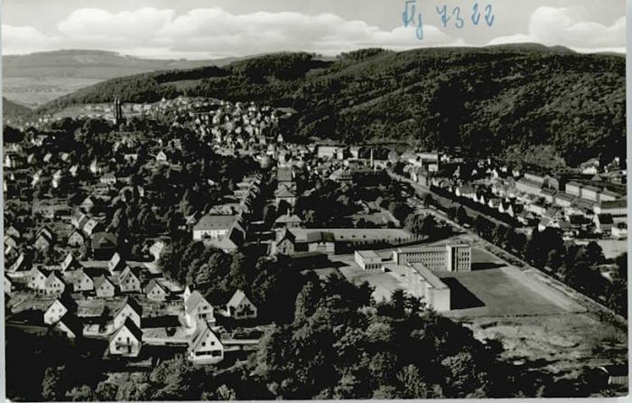 Dillenburg Hessen Fliegeraufnahme