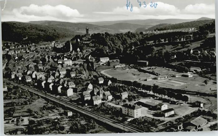 Dillenburg Hessen Fliegeraufnahme