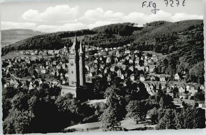 Dillenburg Hessen Fliegeraufnahme