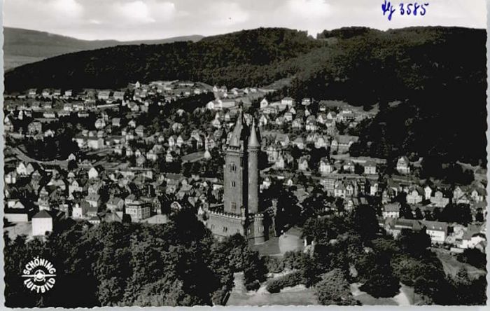 Dillenburg Hessen Fliegeraufnahme