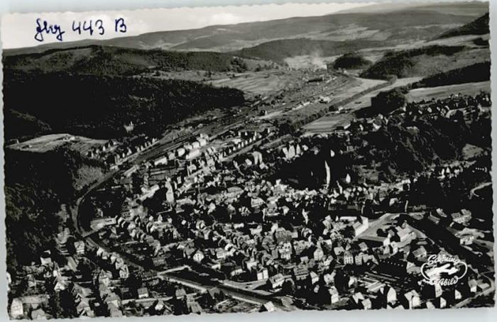 Dillenburg Hessen Fliegeraufnahme