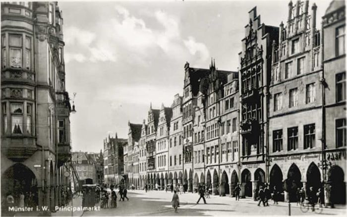 Muenster Westfalen rinzipalmarkt