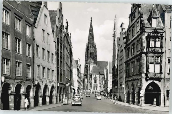 Muenster Westfalen rinzipalmarkt