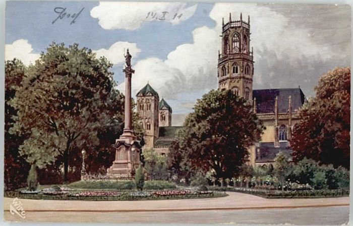 Muenster Westfalen arienplatz