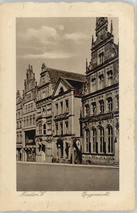 Muenster Westfalen oggenmarkt