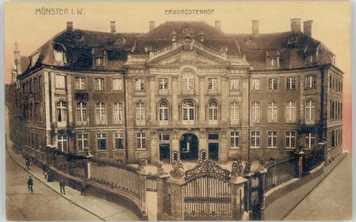 Muenster Westfalen rbdrostenhof