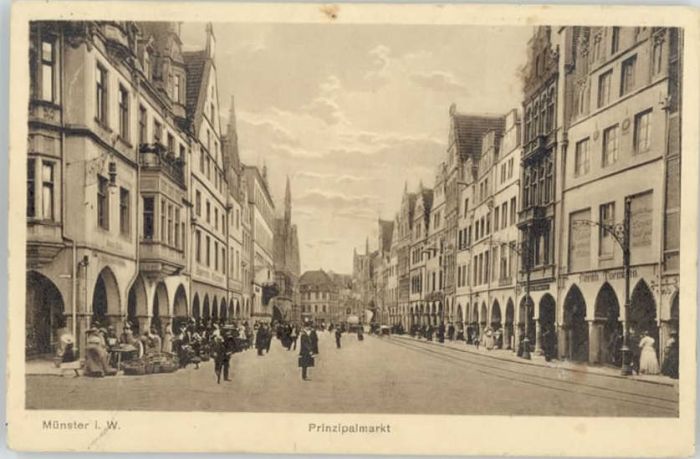 Muenster Westfalen rinzipalmarkt