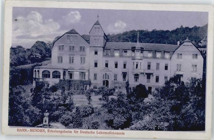 Hannoversch Muenden rholungsheim Lokomotivbeamte