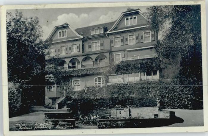 Alsbach Bergstrasse Alsbach Kurhaus Schlossberg
