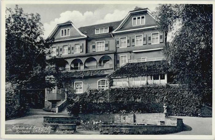 Alsbach Bergstrasse Alsbach Kurhaus Schlossberg