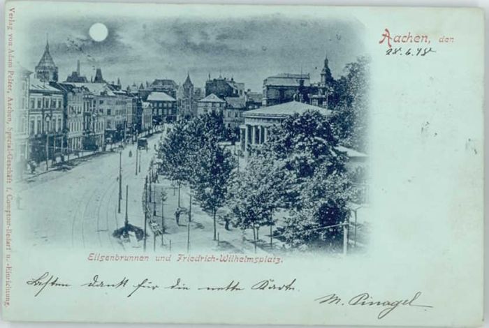 Aachen Elisenbrunnen Friedrich Wilhelmplatz