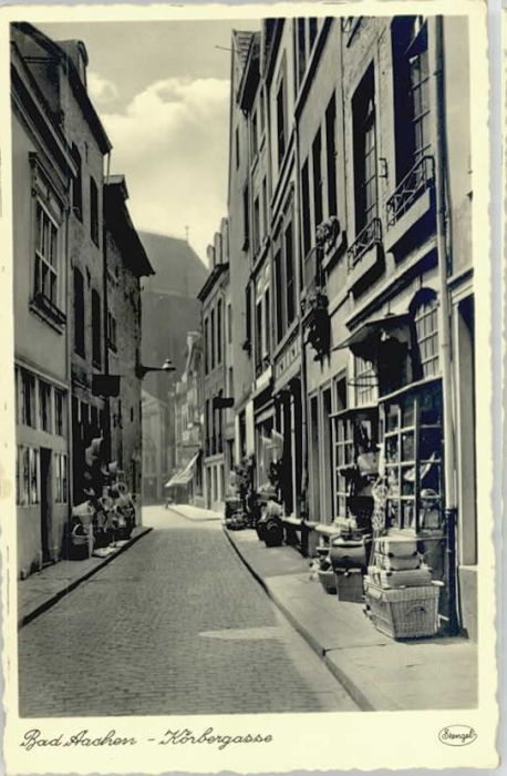 AACHEN NRW Koerbergasse